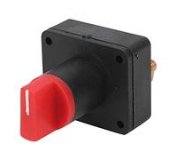 Horett Interruptor de Desconexión de BateríA, Tornillo 6 Mm, Clasificación | Carcasa de Nailon Retardante de Llama, Tornillo de Latón, Uso Automotriz de 60 V , Instalación Sencilla, Ajuste de