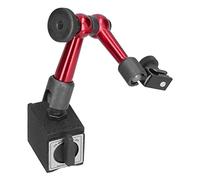 Horett Mini Base Magnética Base Magnética Compacta Pequeña Portaherramientas Magnético Imán Permanente Conmutable 3 Juntas Rotación de 360 grados con Indicador de (WCZ-1B)