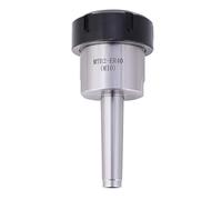 Horett Portabrocas CNC Portabrocas CNC de Torno ER40 M10 Cono Morse MT2 Vástago 40CR Acero Al Carbono Rectificado de Precisión Endurecido con ER40 Gran Rango Sujeción