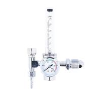 Horett Regulador de Gas Argón Regulador de Gas para Soldadura TIG CO2 Reductor Presión 0 a 25L Min G5 8 Rosca Macho con Puntero Medidor Presión