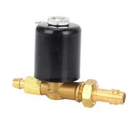 Horett Válvula Solenoide de Soldadura 24V 0-0.8Mpa Agua Gas Petróleo | Hierro Cobre, Aire Comprimido Argón Co2, Gasóleo Agua, -10C a 55C, Cables de Conexión, Controlador de Flujo Eléctrico