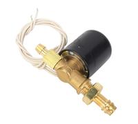 Horett Válvula Solenoide de Soldadura 24V 0-0.8Mpa Agua Gas Petróleo | Hierro Cobre, Aire Comprimido Argón Co2, Gasóleo Agua, -10C a 55C, Cables de Conexión, Controlador de Flujo Eléctrico
