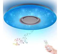 Horevo Lámpara de techo Regulable Estrellado 36W Plafón LED Ø40cm