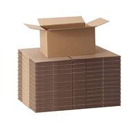 HORLIMER 40 Paquetes de Cajas de Embalaje de Cartón para Envios, Regalos y Pequeñas Empresas, 15,2 x 10,2 x 7,6 cm