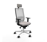 Horna sincro malla blanca similpiel blanco brazos 1d base blanca cabec