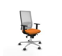Horna sincro malla blanca similpiel naranja brazos 1d base aluminio r