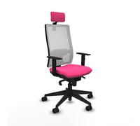 Horna sincro malla blanca similpiel rosa brazos 1d base piramidal cabe
