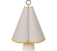 GUBI Lámpara de mesa portátil Hornbæk Poppy yellow