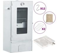 Horno ahumador de BBQ con generador humo frío acero galvanizado