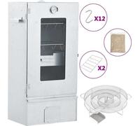 Horno ahumador de BBQ con generador humo frío acero galvanizado