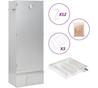Horno ahumador de BBQ con generador humo frío acero galvanizado