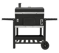 Horno ahumador XXL para barbacoa, con parrilla de carbón, portátil, ideal para exteriores y jardines