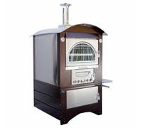 Horno de leña de exterior Maximus 100 Deluxe EXT INOX - Esmalte de cobre