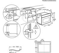Horno microondas electrolux lvl8e09z termómetro tersonda control remo