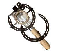 Horseshoe Wine Opener - 8 pulgadas Metal Vintage Farmhouse Corkscrew | Kitchen Wine Opening Tool for Home Bar, Garage, Man Cave and Housewarming Gift