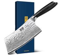HOSHANHO Cuchillo de Cocina 18 cm, Cuchillo de Carne Cuchillo de Carnicero
