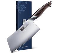 HOSHANHO, cuchillo de cocina de 18 cm, profesional, de acero inoxidable, ideal para cortar carne