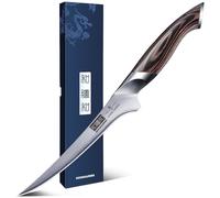 HOSHANHO Cuchillo de Filete Profesional, Cuchillo para Pescado 18 cm