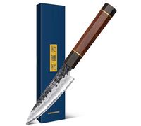 HOSHANHO Cuchillo de Fruta de 9,5 cm, Cuchillo para Pelar Ultra Afilado | Cuchillo de Cocina de Acero de Alto Carbono 10Cr15MoV, Cuchillo de Chef Pequeño Japones Profesional con Mango Ergonómico
