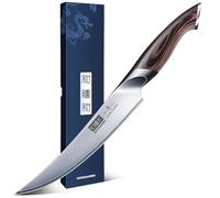HOSHANHO Cuchillo Deshuesar de 15cm, Cuchillo de Filetear Pescado Afilado | Cuchillo de Filete Japones Profesional de Acero Inoxidable con Alto Contenido en Carbono para Filetear Carne