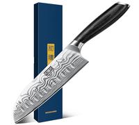 HOSHANHO Cuchillo Santoku de 18 cm, Cuchillo de Cocina Cuchillo de Chef