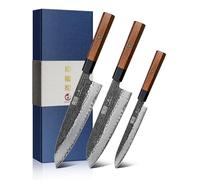 HOSHANHO Juego de Cuchillos de Cocina 3 piezas, Juego de Cuchillos de Chef