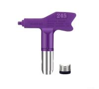 Hosrivae Boquilla pulverizadora sin aire, cabezal de pistola de pintura de acero de repuesto para Titan Tools, serie 245/533/655, patrón de ventilador ancho, diseño resistente al desgaste, fácil
