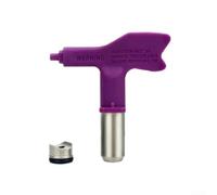 Hosrivae Boquilla pulverizadora sin aire, cabezal de pistola de pintura de acero de repuesto para Titan Tools, serie 245/533/655, patrón de ventilador ancho, diseño resistente al desgaste, fácil