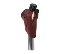 Hosrivae Cabezal de butano ajustable con rotación de 360° para cocinar, acampar y soldar, accesorio de pistola de pulverización de aleación de zinc para barbacoa al aire libre, rojo, 5.9 x 2.6 x 1.8