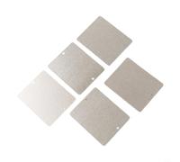 Hosrivae Placas de mica con cubierta de guía de ondas para microondas WB34X21271 AP5791399 PS8754952, piezas de repuesto de lámina de mica resistentes al calor, 104 x 85 mm, paquete de 5