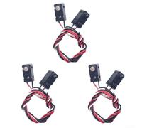 Hosrivae Sensor infrarrojo pasante DC 3-5V 3 pares, rápido 2Ms para respuesta óptico detector de movimiento transmisor receptor placa para Arduino para Stm32 DIY automatización control
