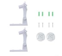 Hosrivae Soporte de cámara de vigilancia, soporte de techo de pared ajustable de 180 grados compatible con Tp-link para Tapo C225 TC70 Kasa EC70 KC410S, 2 soportes para cámara interior