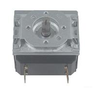 Hosrivae Temporizador mecánico de horno de 60 minutos, pieza de repuesto para electrodomésticos, eje plano de 315 grados, altura del eje de 0.47 pulgadas, temporizador de cocina de metal, interruptor
