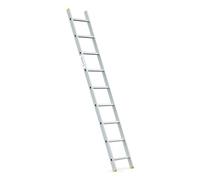 HOSTRÖM Escalera Simple StablePro 9 peldaños de Aluminio, Ligera y Duradera, Altura máxima de Trabajo 3,47 m, garantía de 5 años, Carga máxima 150 kg.