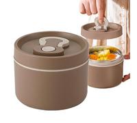 Hot Food Container - Stainless Steel 650ml 11.7x9.5cm | Insulated Lunch Box Thermal Food Keeper, Portable Hot Meal Storage Jar | Leak Resistant Foods Container For Students Teachers Doctors Men Women