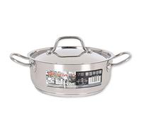 Quttin - Cacerola con Tapa de Acero para Inducción 20cm - Colección Hotel, 2.5L, Alta Durabilidad, Diseño Ergonómico, Compatible con Todas las Cocinas