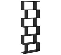 Hothingwell Libreria 6 Niveles 70 x 24 x 193,5 cm Madera de Ingenieria | Estante Independiente, Diseno Minimalista, Estantes Resistentes, Solucion de Almacenaje para Sala o Biblioteca