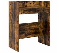Hothingwell Mesa de DJ Madera de Ingenieria 82 x 45 x 102 cm | Diseno en U, Superficie Suave, Estable con Amortiguacion de Vibraciones, Uso Multifuncional, Requiere Ensamblaje