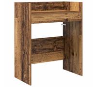 Hothingwell Mesa DJ Madera de roble 82 x 45 x 102 cm Madera de ingeniería | Diseño en U, uso interior, ajuste clásico y digital, superficie lisa, montaje en destornillador y martillo
