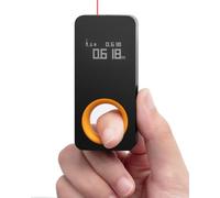 HOTO Medidor Láser de Distancia 0.05-30m,Precisión ±2mm, 2 Modos, Unidades M/Ft, Pantalla OLED, Carga Type-C,Metro Laser para Habitaciones,Ideal para Uso General en el hogar, Cadeau pour Homme