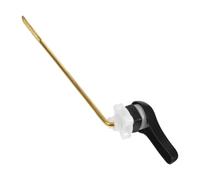 HOUDERCO Palanca de Descarga del Tanque para Inodoro Montaje Frontal, Material de Cobre y Aleación, Diseño Elegante y Mango Fácil de Operar para Reparación de Baño