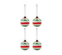 House Doctor Bola de Navidad Happ Ø8 cm set de 4 Multi