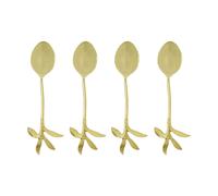 House Doctor Cuchara de servir Serve 4-pack Oro antiguo