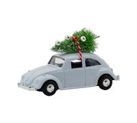 House Doctor Decoración de Navidad MINI Xmas car Azul claro