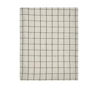 House Doctor Mantel Join 150x260 cm Negro-off white