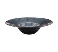 House Doctor Plato para pasta Pion Ø25 cm negro-marrón