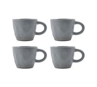House Doctor Set de 4 tazas Vida 29 zul claro