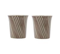 House Doctor Taza Diva 25 cl. pack de 2 Marrón
