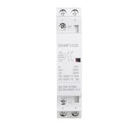 Household Modular AC Contactor 220v Single Phase 2p 2no 2nc 1no 1nc 25A 20A 16A 1pcs(2P 25A 2NC)