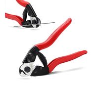 HOUSERAN Cortador de cable de alambre, 20cm, Cortador de Cable de Acero Inoxidable, Sellos de Alambre, Cables de Aeronaves, Cables de Freno de Bicicleta, Proyectos DIY